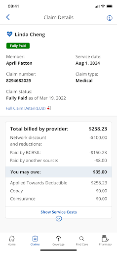 BCBSTX screenshot 1