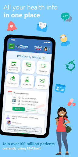 MyChart screenshot 9