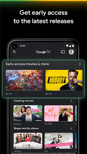 Google TV screenshot 6