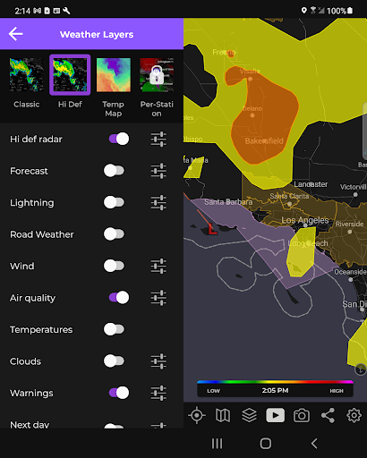 MyRadar Weather Radar Pro screenshot 8