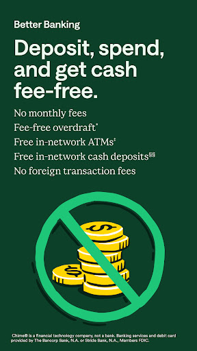 Chime® – Fee-Free Banking screenshot 1