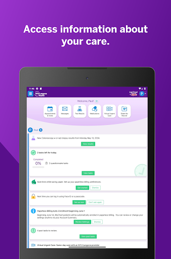 NYU Langone Health screenshot 8