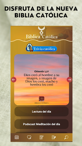 Biblia Católica en español screenshot 11