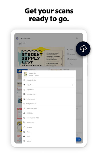 Adobe Scan AI PDF Scanner, OCR screenshot 7