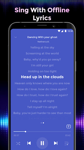 Offline Music Mp3 Player- Muso screenshot 1