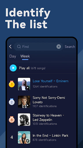 Music Recognition - Find Songs screenshot 2