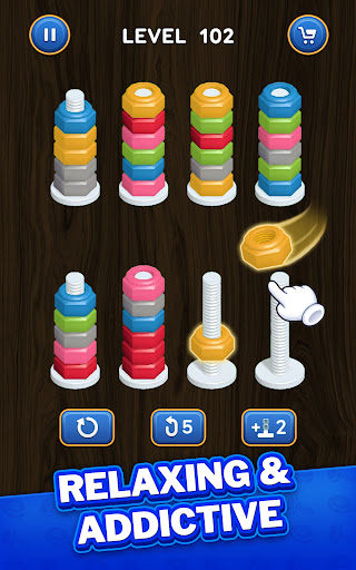 Nut Sort Puzzle - Color Sort screenshot 4
