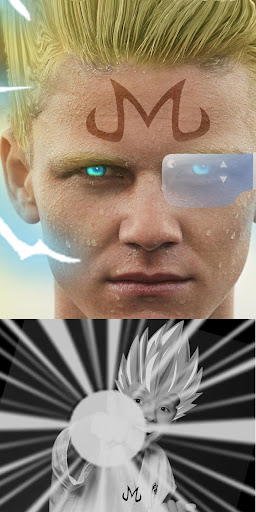 SelfComic: Super Saiyan Photo screenshot 1