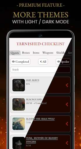 Tarnished Checklist Premium screenshot 10
