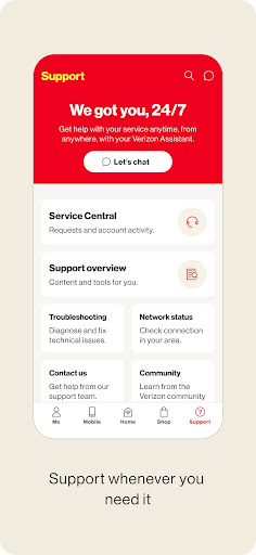 My Verizon screenshot 2