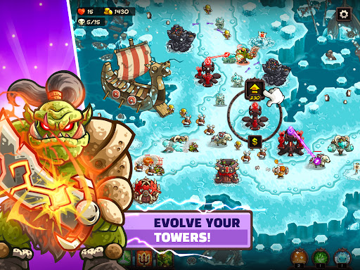 Kingdom Rush Vengeance TD Game screenshot 1