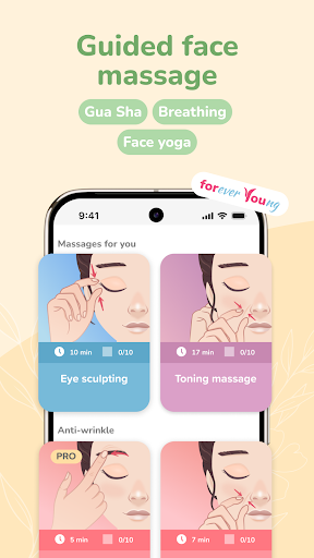 Face Massage, Skincare: forYou screenshot 1