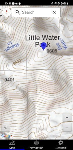Wasatch Backcountry Skiing Map screenshot 9
