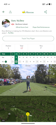 The Masters Golf Tournament screenshot 2