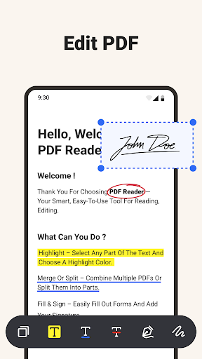 PDF Reader – Reader & Editor screenshot 7