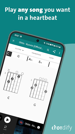 Chordify: Song Chords & Tuner screenshot 2