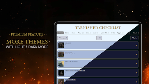 Tarnished Checklist Premium screenshot 21