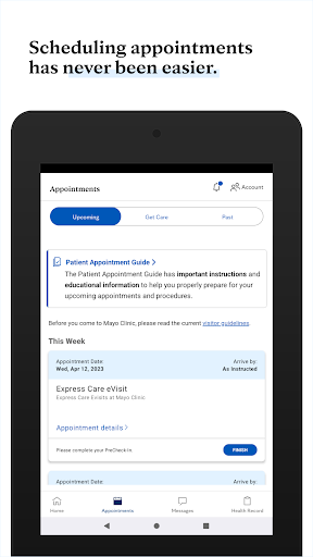Mayo Clinic screenshot 1