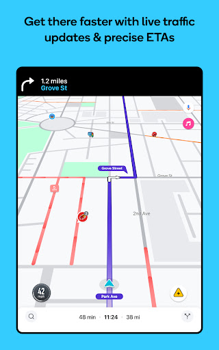 Waze Navigation & Live Traffic screenshot 5
