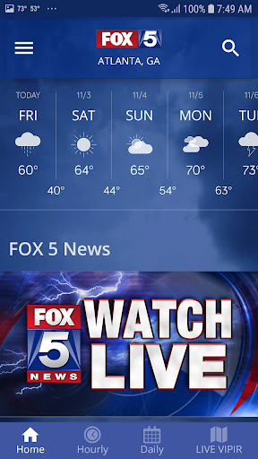 FOX 5 Storm Team Weather Radar screenshot 4