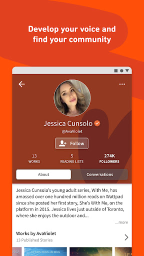 Wattpad - Read & Write Stories screenshot 2