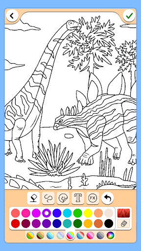Dino Coloring Game screenshot 2