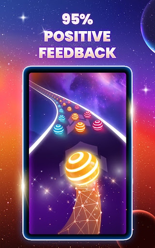 Dancing Road Color Balls Match screenshot 2