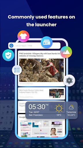 Live Launcher Lite-3Dwallpaper screenshot 10