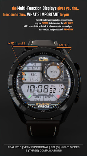 ILLUMINATOR Digital Watch face screenshot 4