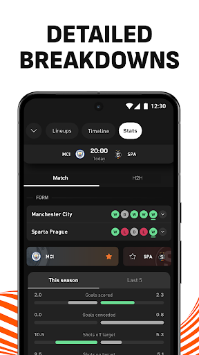 LiveScore: Live Sports Scores screenshot 1