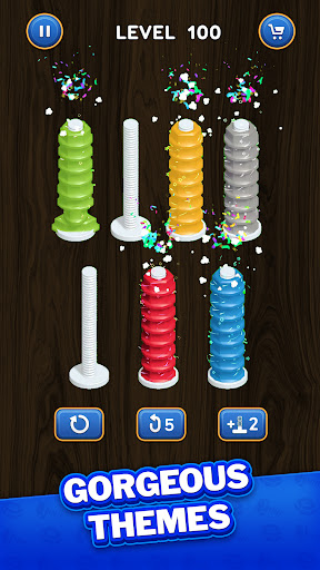 Nut Sort Puzzle - Color Sort screenshot 2