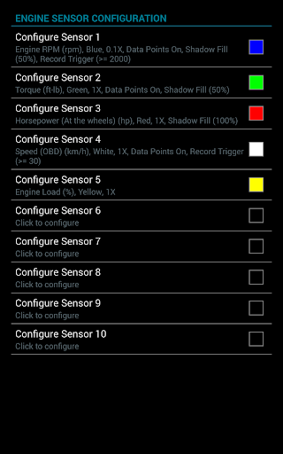 Realtime Charts for Torque Pro screenshot 2