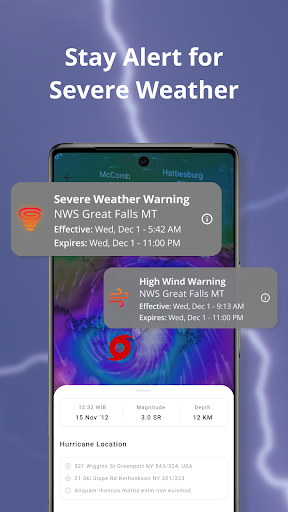 Weather Now Launcher - Radar screenshot 7