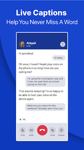 InnoCaption Live Call Captions screenshot 4