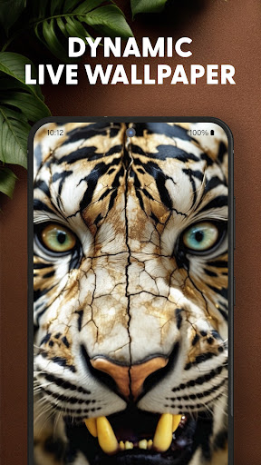 Tiger Live Wallpaper 4K screenshot 1