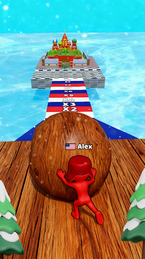 Snow Race 3D™: Fun Racing screenshot 8