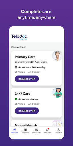 Teladoc Health screenshot 1
