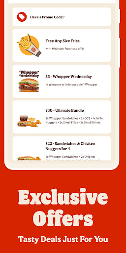 BURGER KING® App screenshot 2