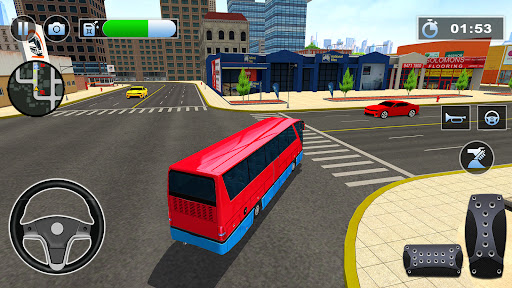 Bus Simulator : 3D Bus Games screenshot 6