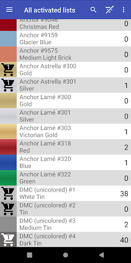 Cross Stitch Thread Organizer screenshot 2