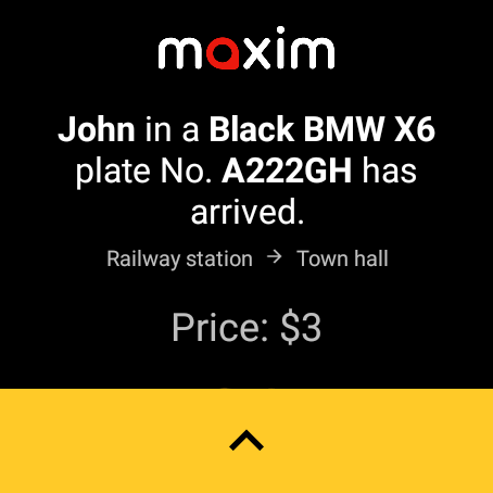maxim — order a taxi & food screenshot 5