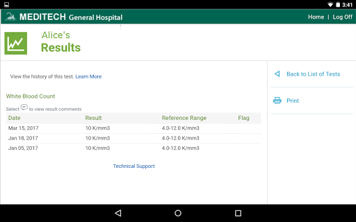 MEDITECH MHealth screenshot 14