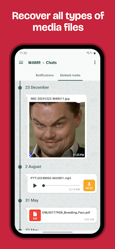 WAMR: Reveal deleted messages! screenshot 3