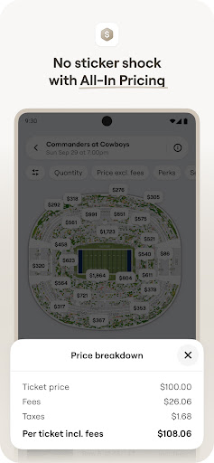 SeatGeek – Tickets to Events screenshot 1