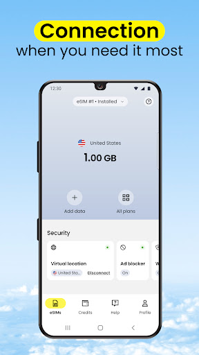 Saily: eSIM + phone number screenshot 6