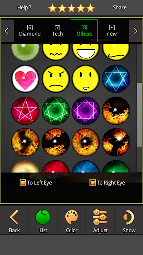 FoxEyes - Change Eye Color screenshot 16