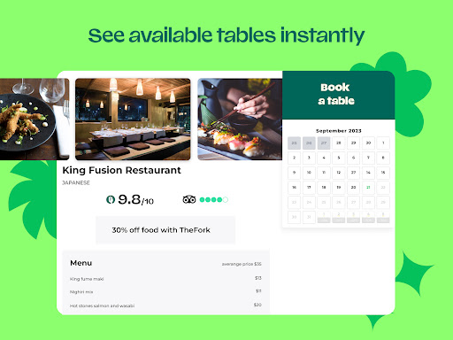 TheFork - Restaurant bookings screenshot 17