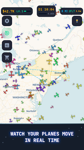 Idle Flight Manager screenshot 2