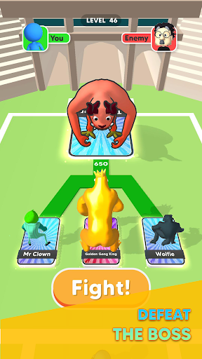 Monster Draft : Merge Runner screenshot 18