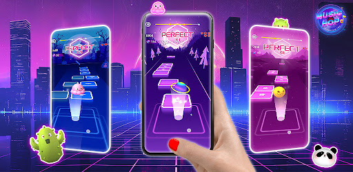 Music Hop: EDM Rush screenshot 13